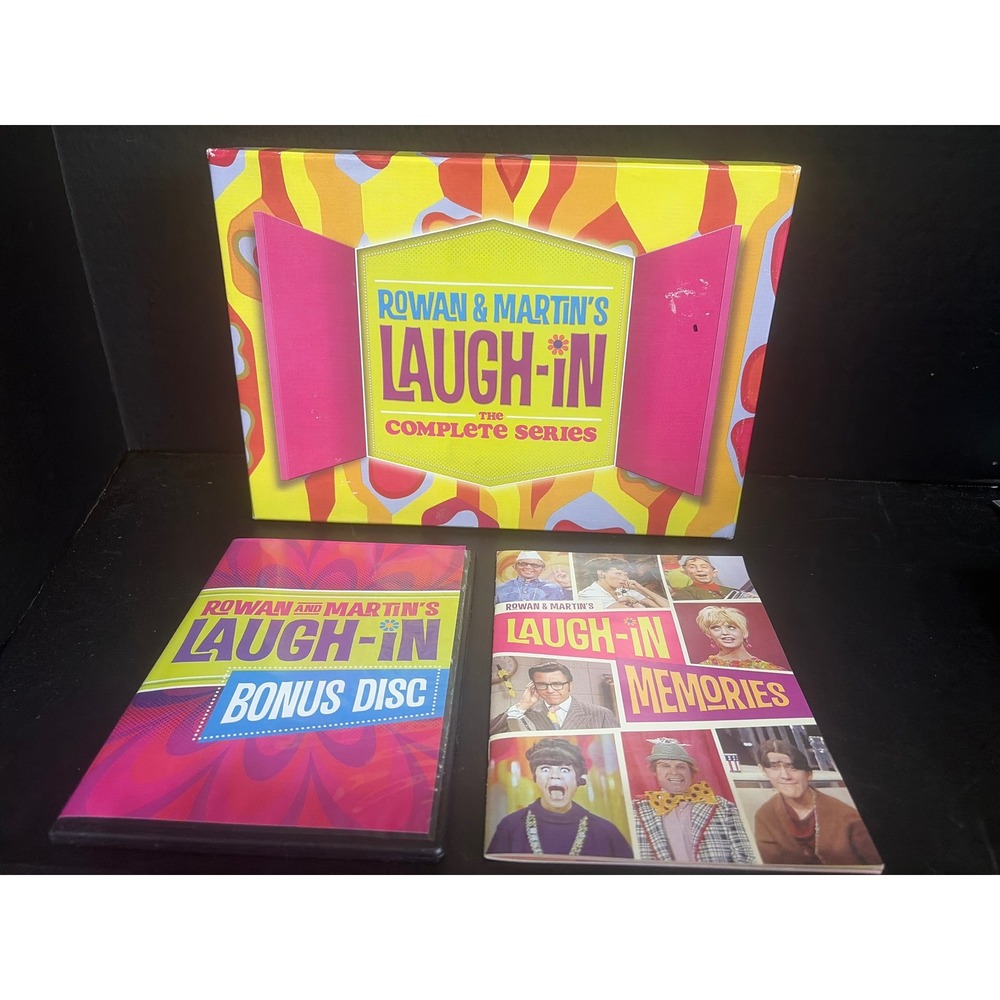Rowan & Martin's Laugh-In The Complete Series DVD Box Set + Bonus Disc & Booklet